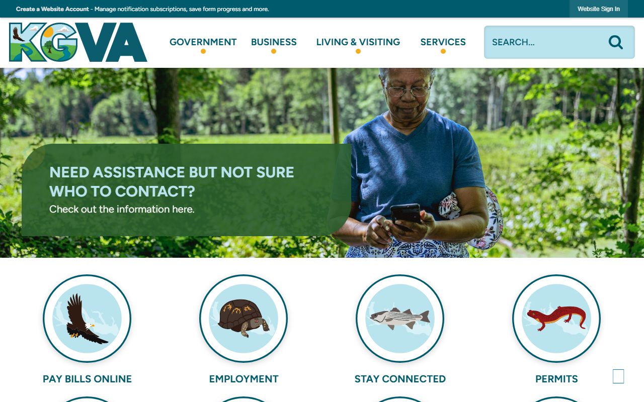 King George County Virginia government criminal records