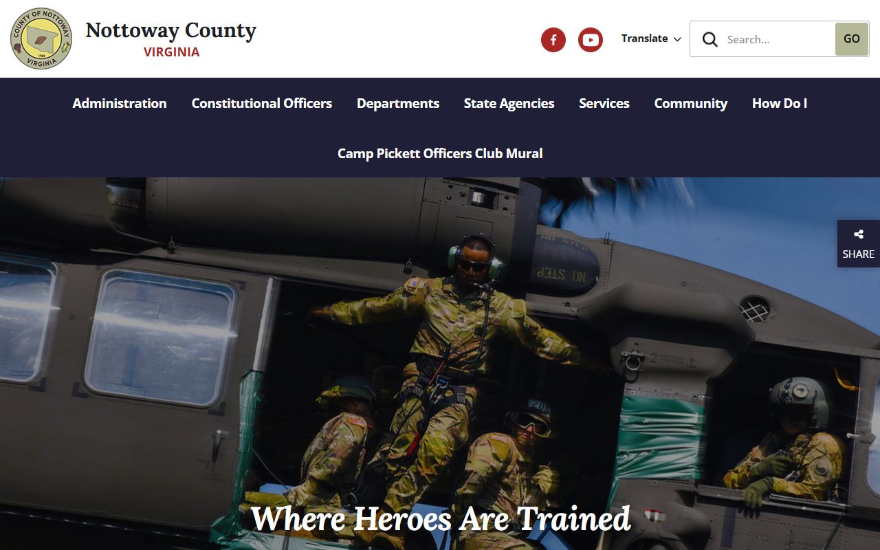 Nottoway County Virginia government criminal records courthouse Nottoway