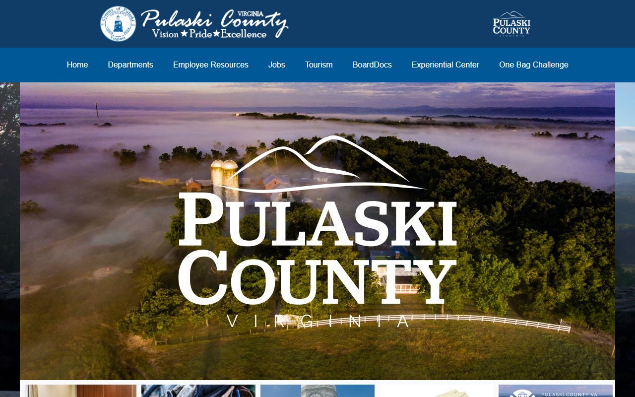 Pulaski County government website for criminal records