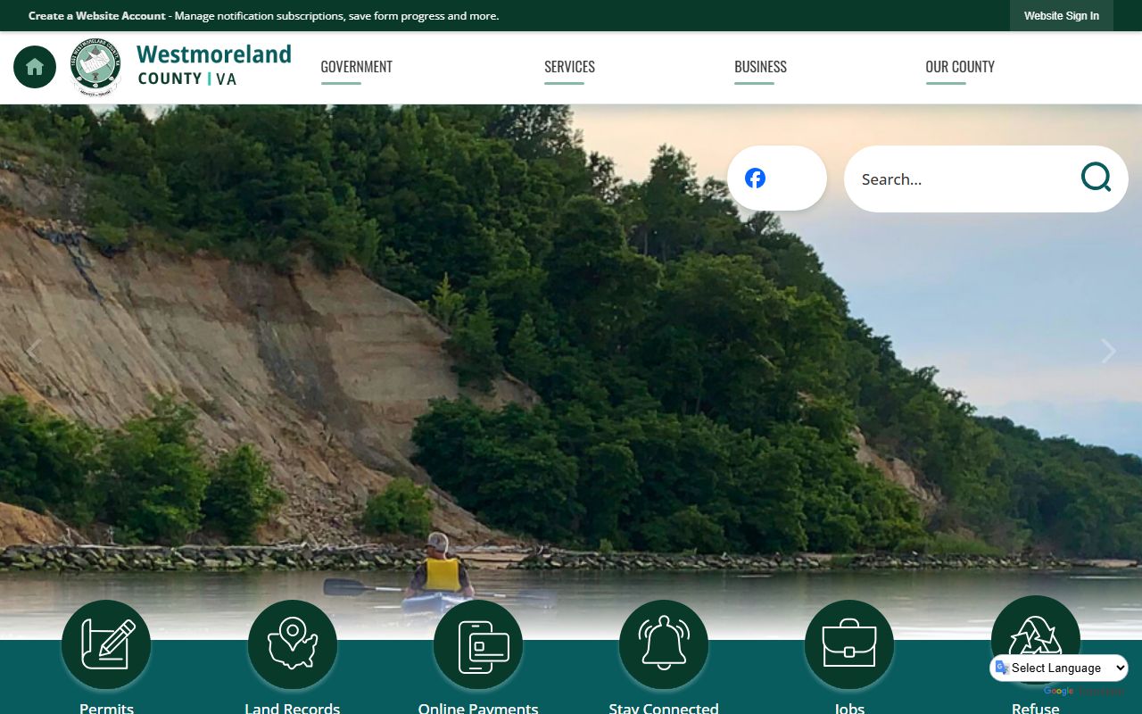 Westmoreland County Virginia government criminal records