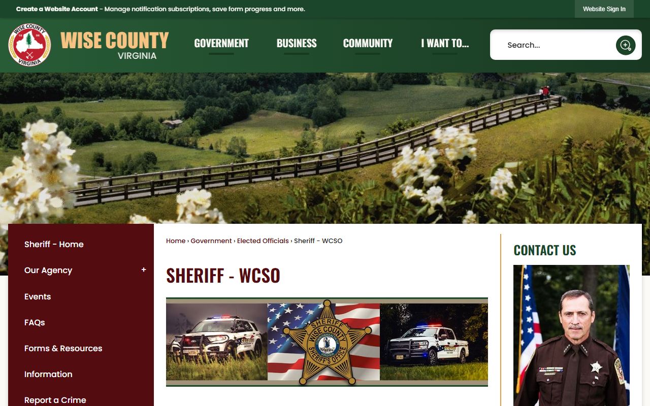 Wise County Sheriff criminal records arrest records
