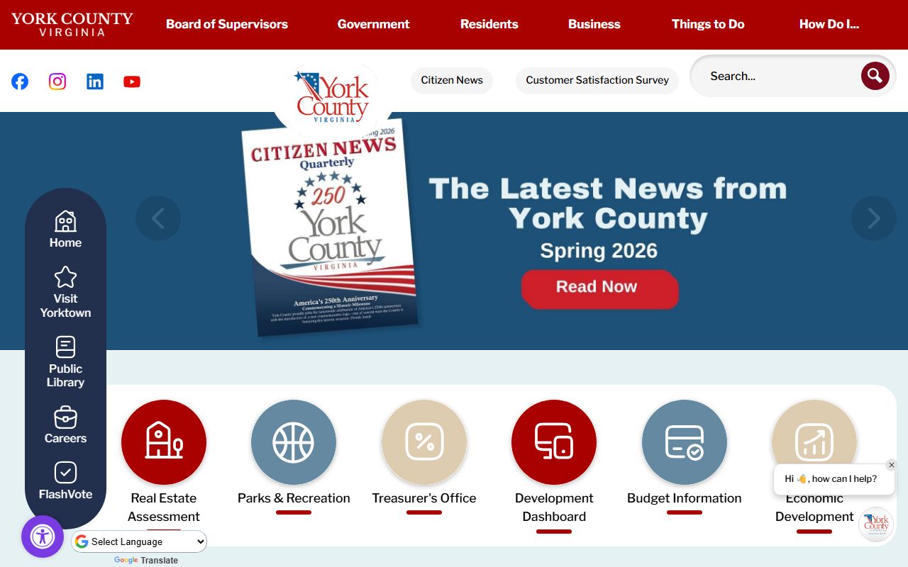 York County Virginia government criminal records